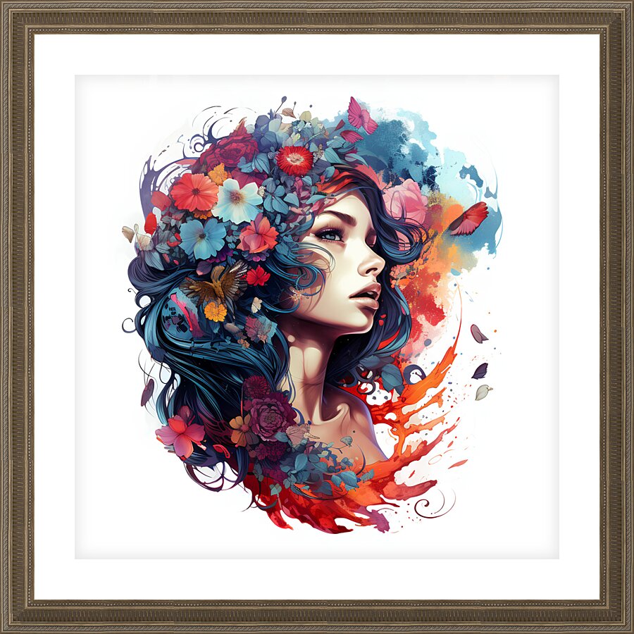 Seraph Art 36 Picture Frame print