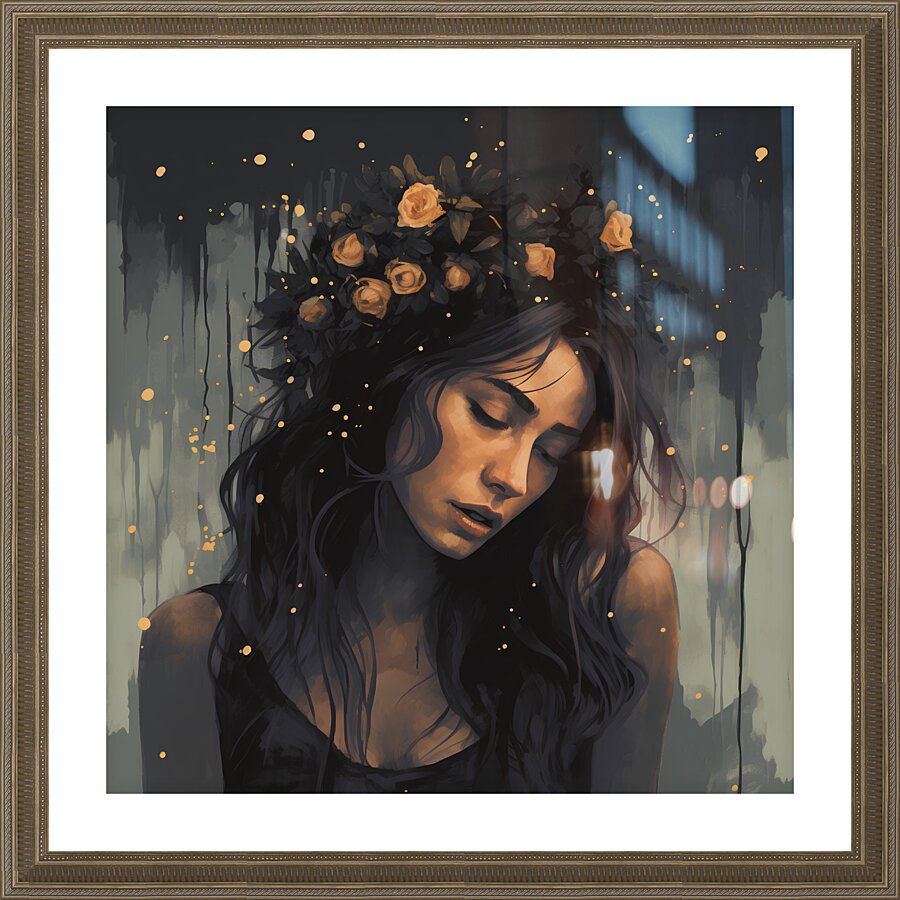 Seraph Art 24 Picture Frame print