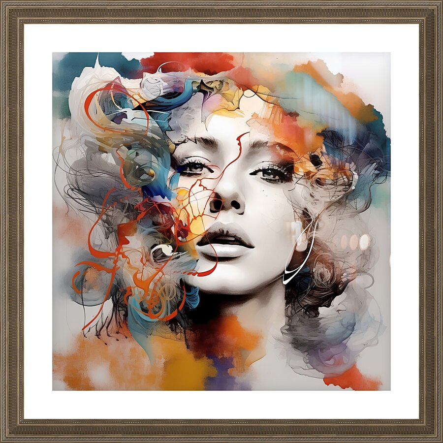 Seraph Art 15 Picture Frame print