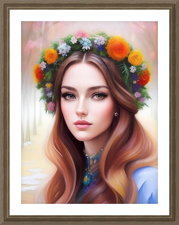 Seraph Art 3 Picture Frame print