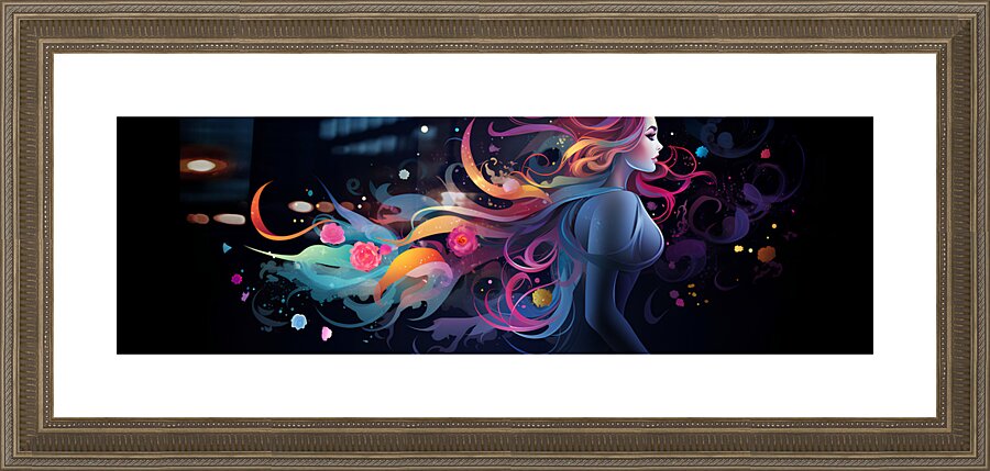 Seraph Art 38 Picture Frame print
