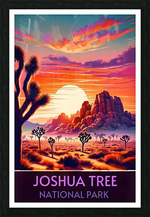 Joshua Tree National Park - Poster Picture Frame Printing