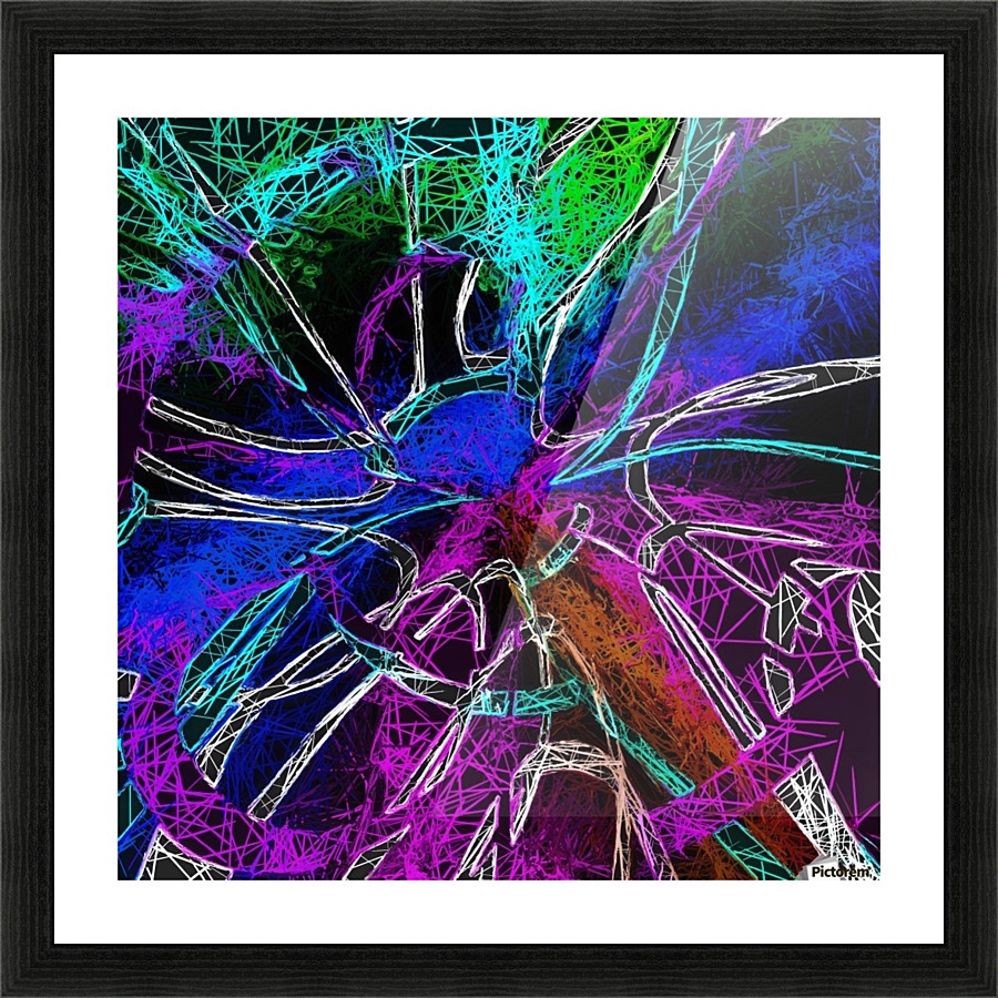 psychedelic geometric splash painting abstract in pink psychedelic geometric splash painting abstract in pink