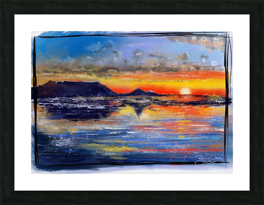 Where I Live Picture Frame print