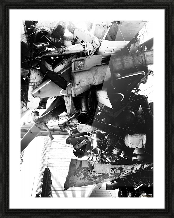 SPACE JUNK III Picture Frame print