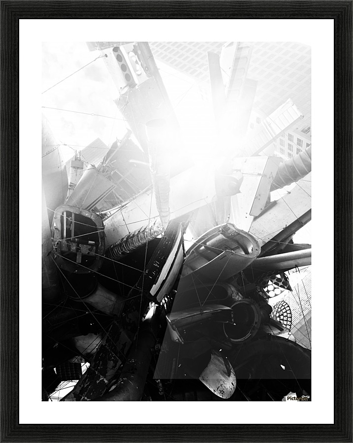 SPACE JUNK I Picture Frame print
