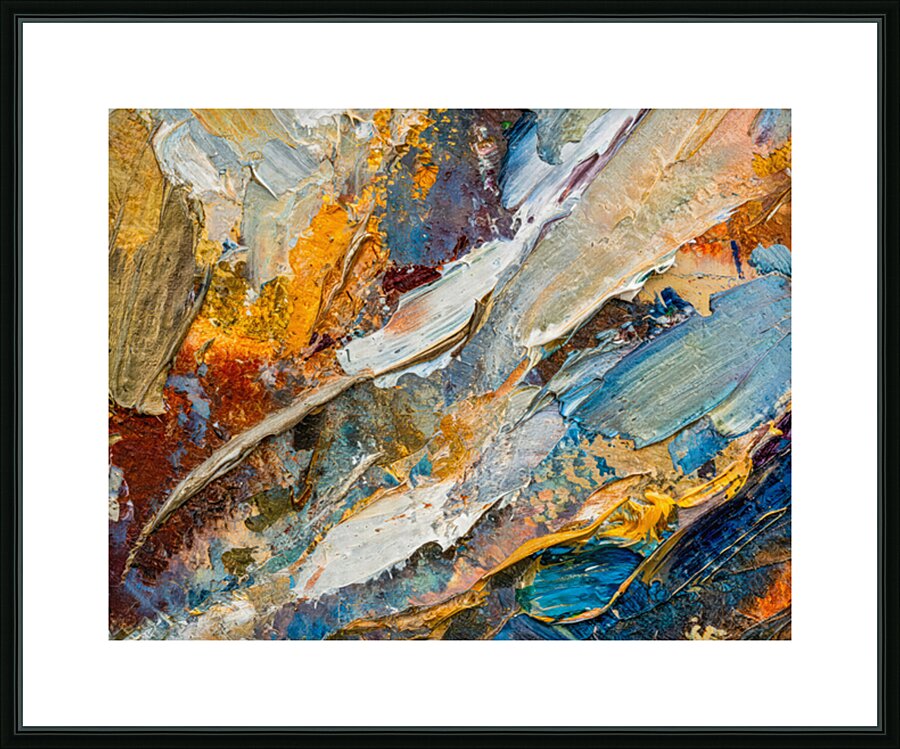 The Rush of a Spring Stream Picture Frame print