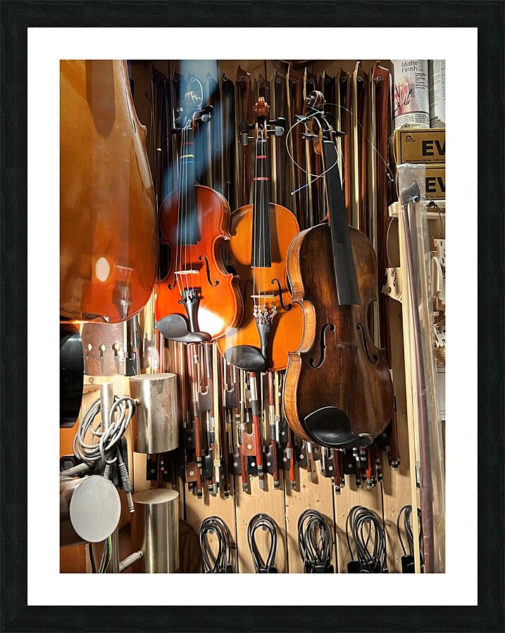 Plimouth Violins -1 Picture Frame print