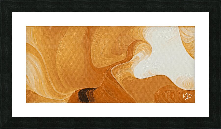 desert flow Picture Frame print