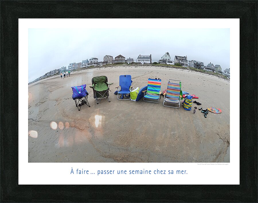 VUE SUR LA MER Picture Frame print