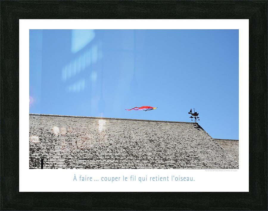 LE FIL Picture Frame print
