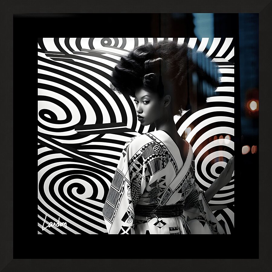 She Is Op Beauty 2 Picture Frame print