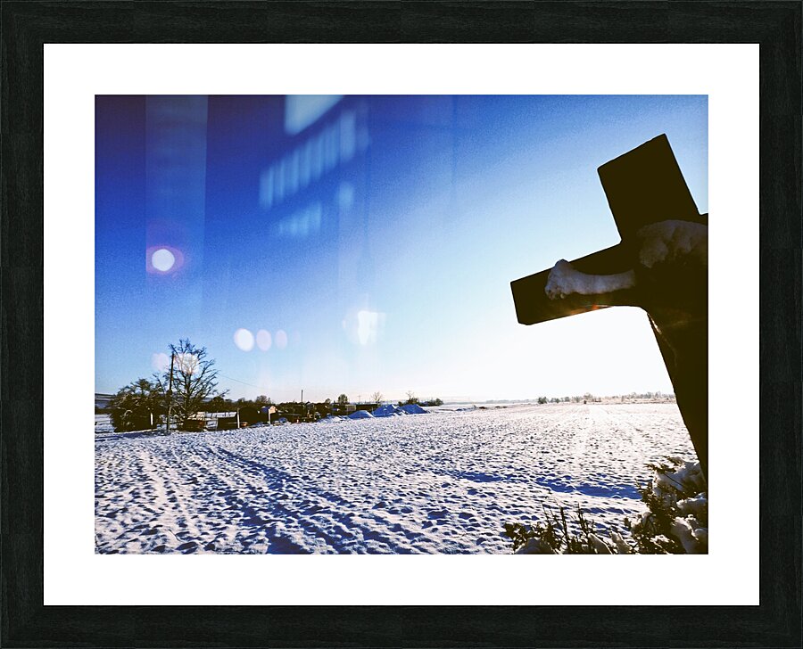 Yeshua´s Snowy Miracle Impression et Cadre photo