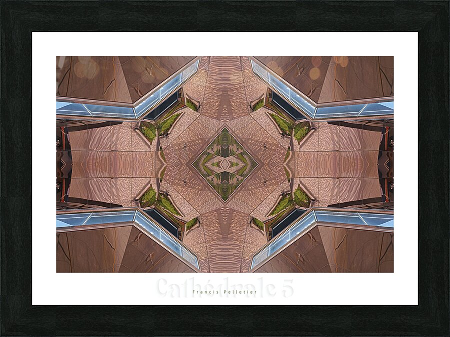 CATHEDRALE 5 Picture Frame print
