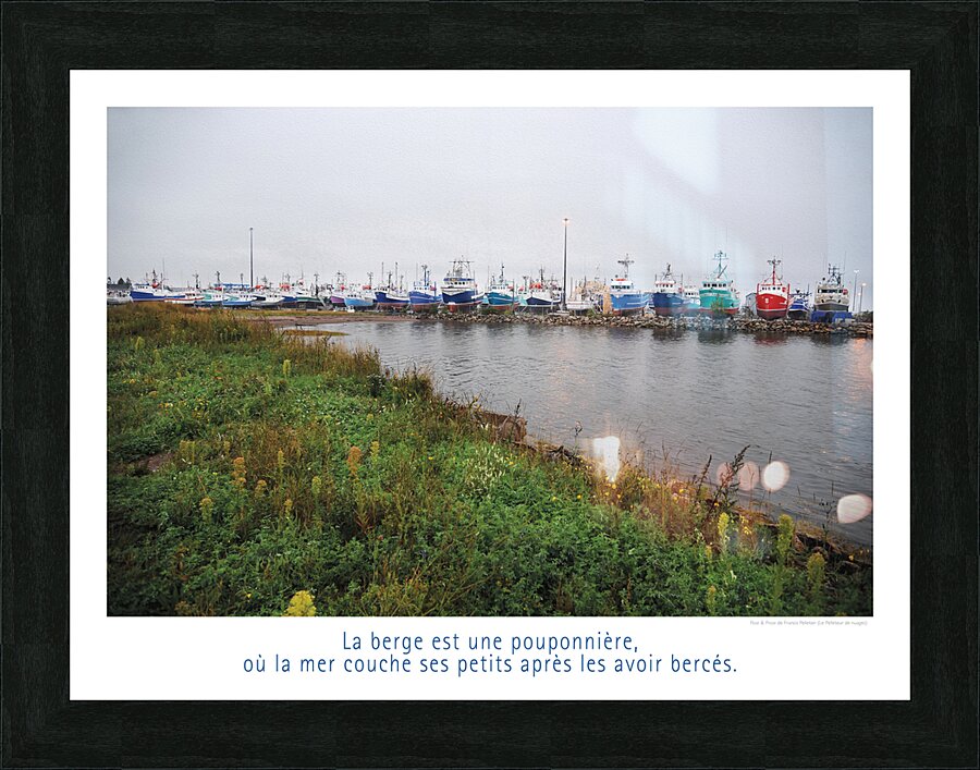 LA POUPONNIERE Picture Frame print