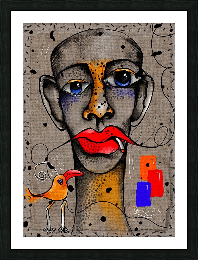 A Little Bird Said.... Picture Frame print