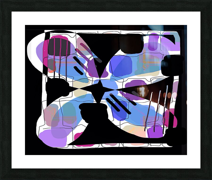 Double Infinitity  Picture Frame print