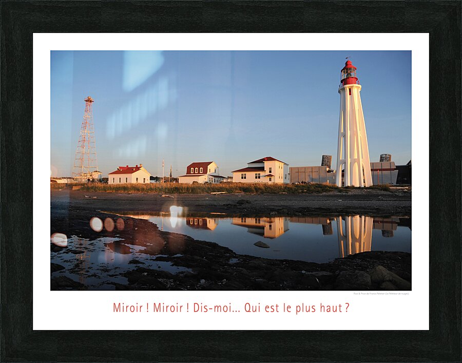 L AMBITION Picture Frame print