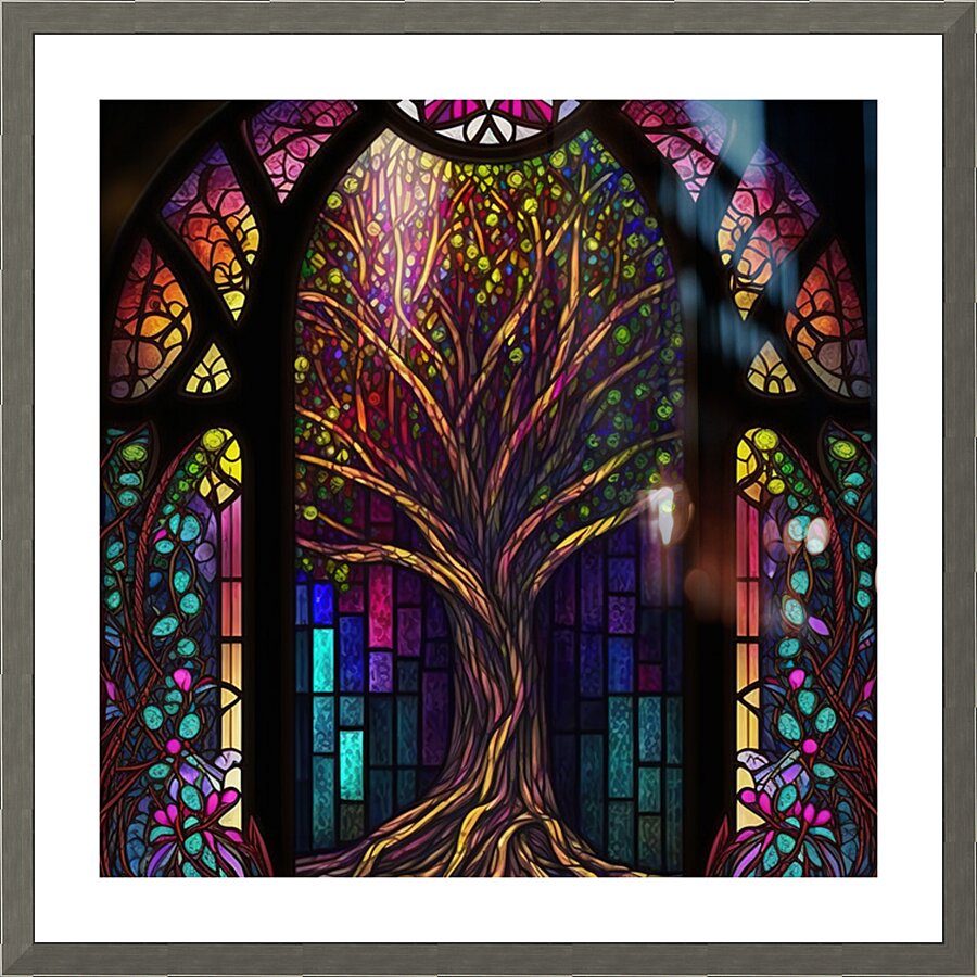 Tree of Creativity Picture Frame print