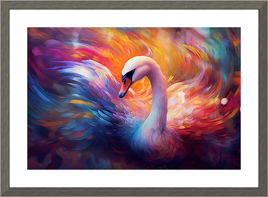 Swans Song  1 Picture Frame print