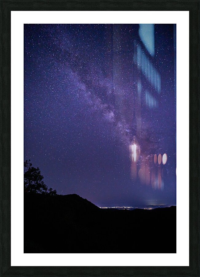 Mt. Laguna Galactic Core Picture Frame print