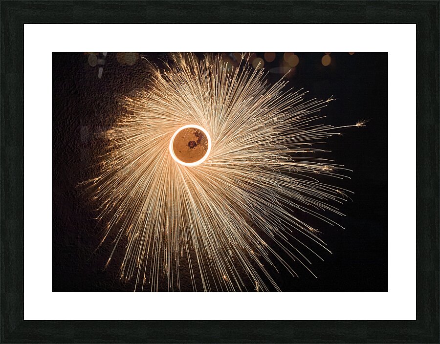 Open The Portal Picture Frame print