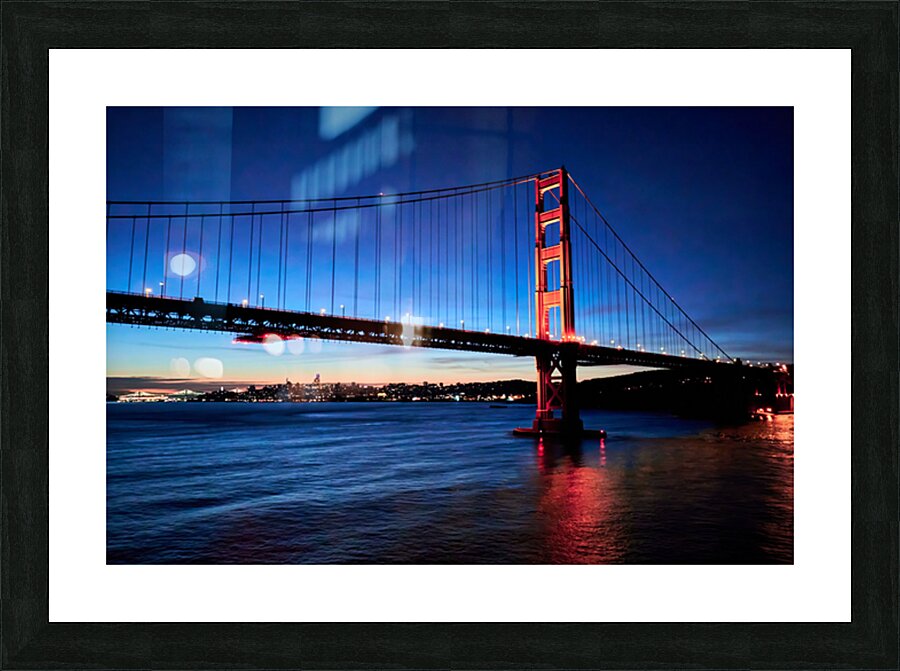 Outside the Golden Gate Picture Frame print