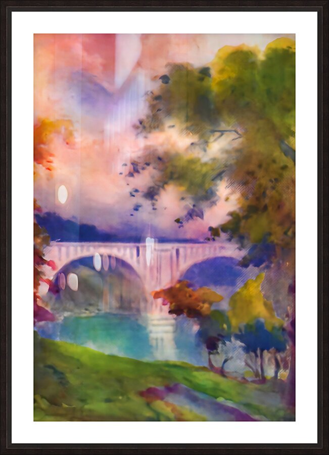 Cappelen Bridge University of Minnesota Picture Frame print