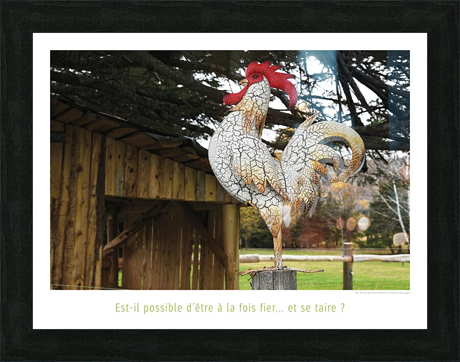 LA FIERTE Picture Frame print