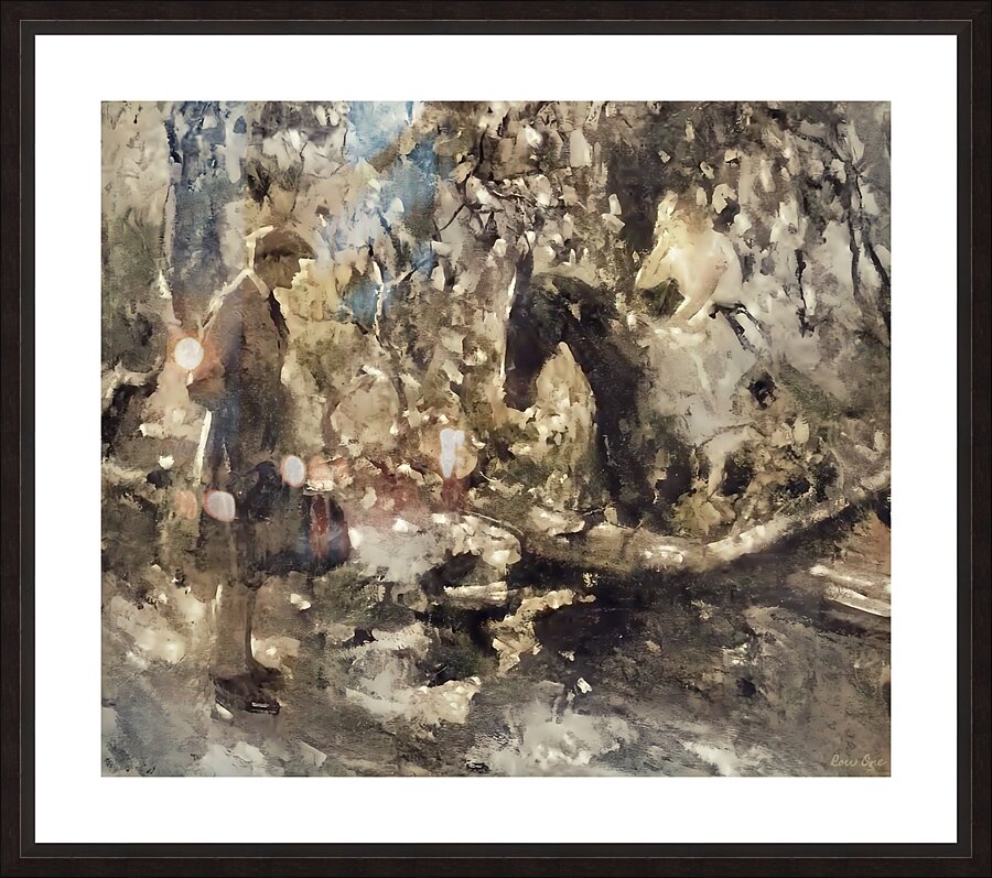 Finding Beauty Picture Frame print