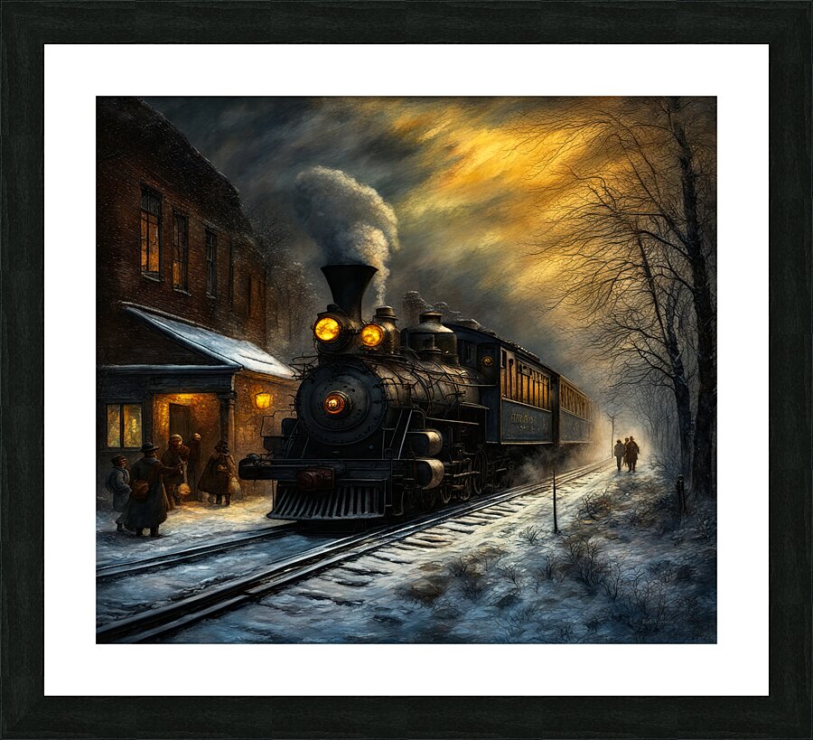 NIGHT APPROACHING  Picture Frame print