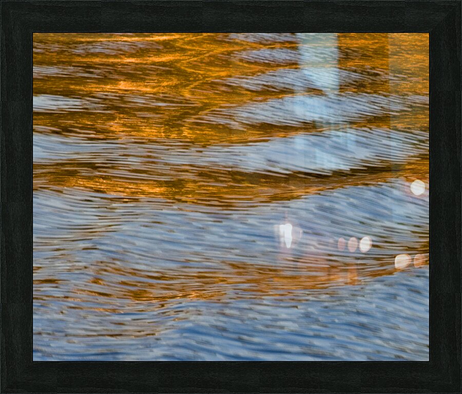Water Reflections VI Picture Frame print