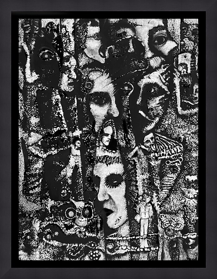 BoneYard Picture Frame print