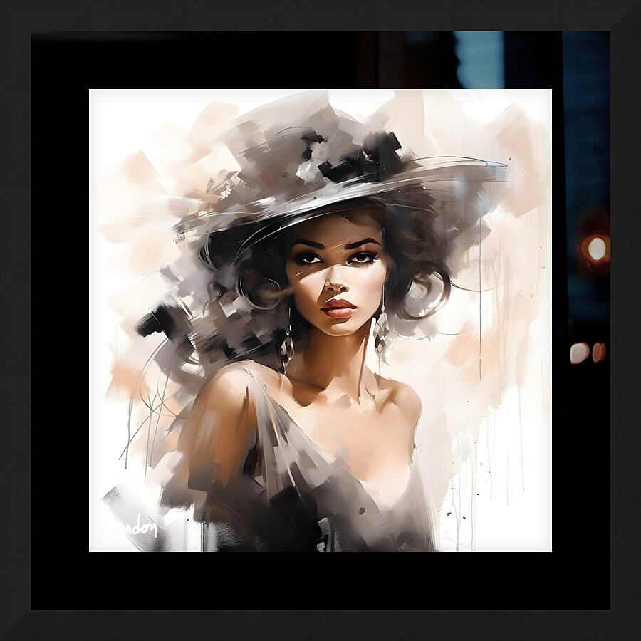 Art of A Woman 2 Picture Frame print