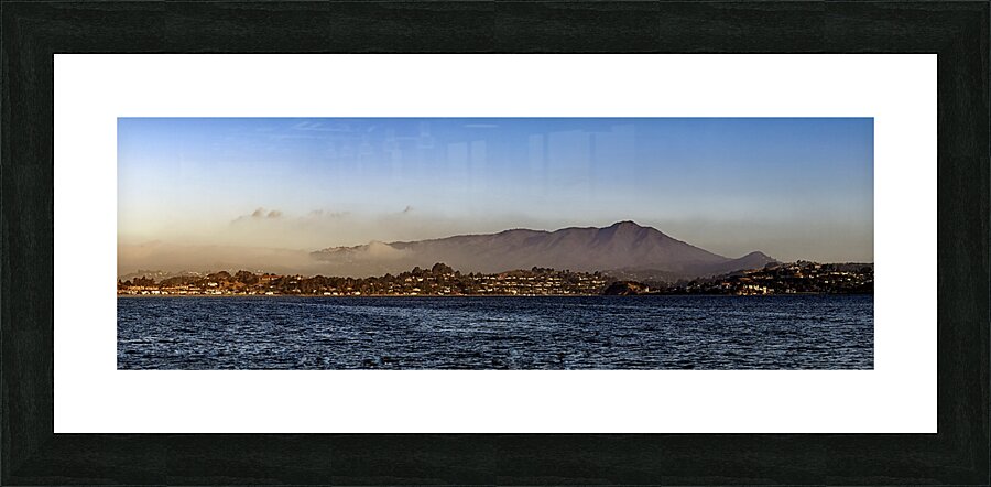 Mt. Tam Sunrise from Belvedere  Framed Print Print