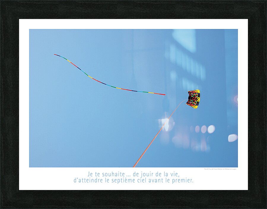 LE SEPTIEME CIEL Picture Frame print