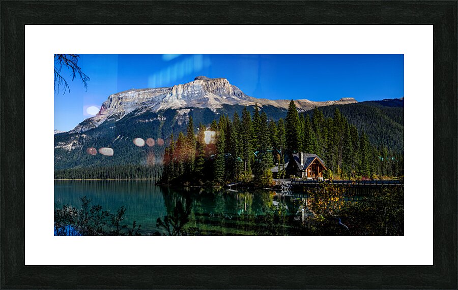 Dawn Symphony: Capturing the Serenity of Emerald Lake Picture Frame print