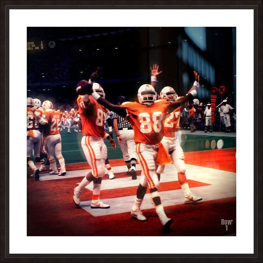 1986 sugar bowl touchdown tennessee Picture Frame print