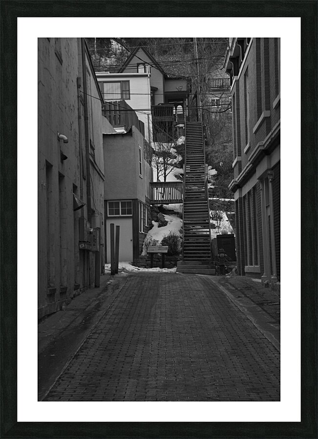 Looking Up Picture Frame print