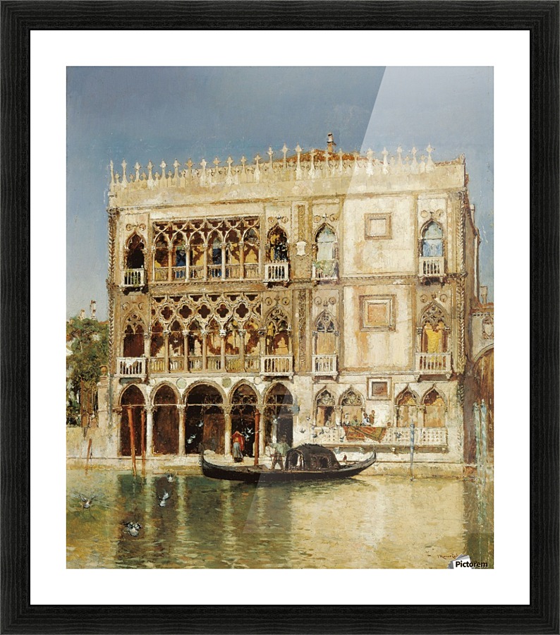Ca dOro Picture Frame print