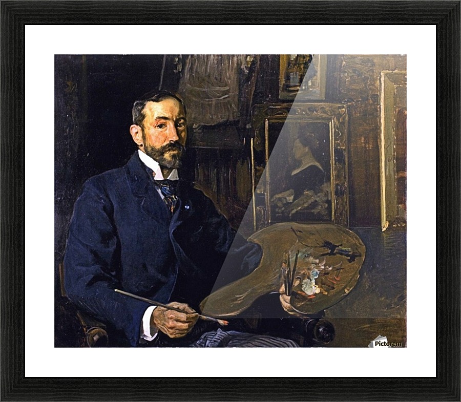 Selfportrait Picture Frame print