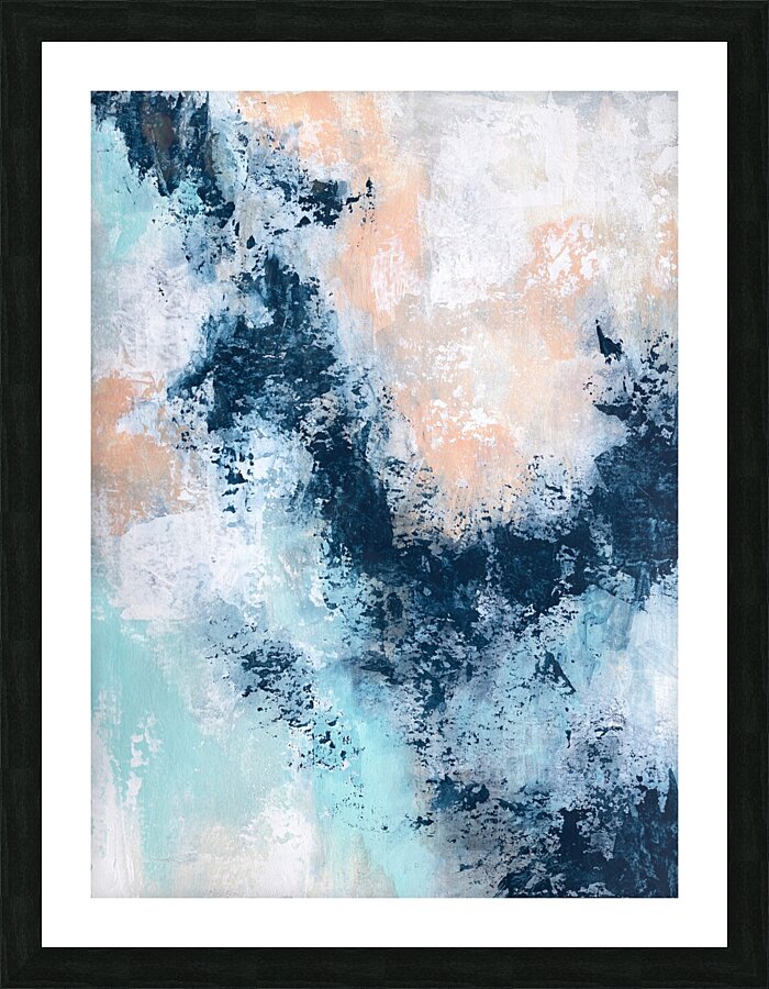 Secret Shoreline Picture Frame print