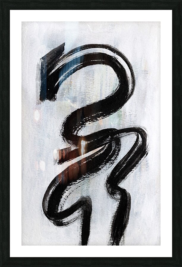 Hooked Picture Frame print