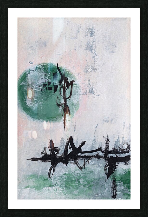 To the Moon Picture Frame print