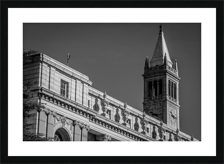 sather tower uc berkeley campus  horizontal 2811 Picture Frame print