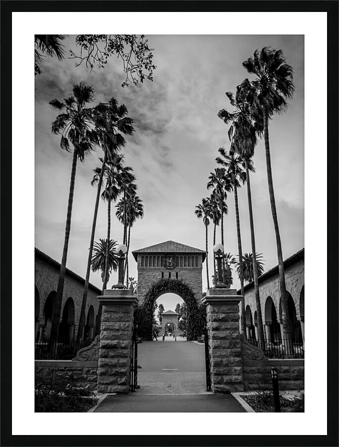 stanford main quad  vertical 2896 Quad 13k Picture Frame print