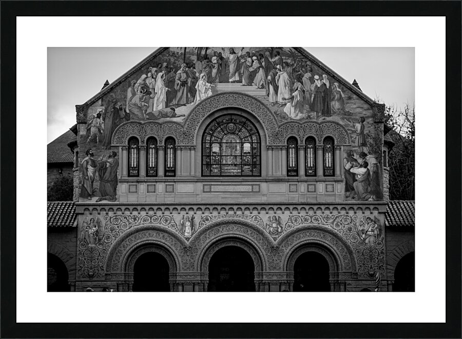 stanford memorial church  horizontal 2893 Memoria Picture Frame print