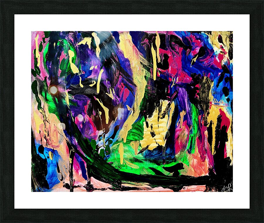 Self portrait Picture Frame print