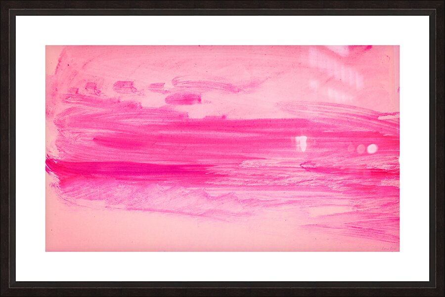 Channel Sketchbook Pink Remix Picture Frame print