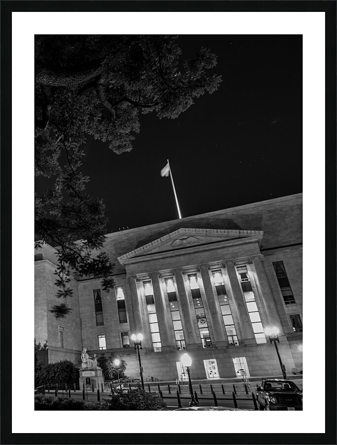 rayburn house office building  vertical 2521 Rayb Picture Frame print